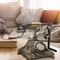 Retro Rotary Phone Vintage Turntable Dial Telephone Old Fashioned Landline Phone